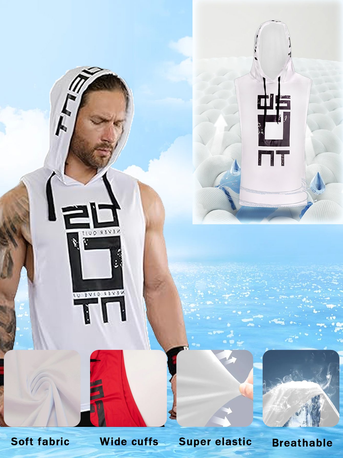 连帽背心 - Image 3