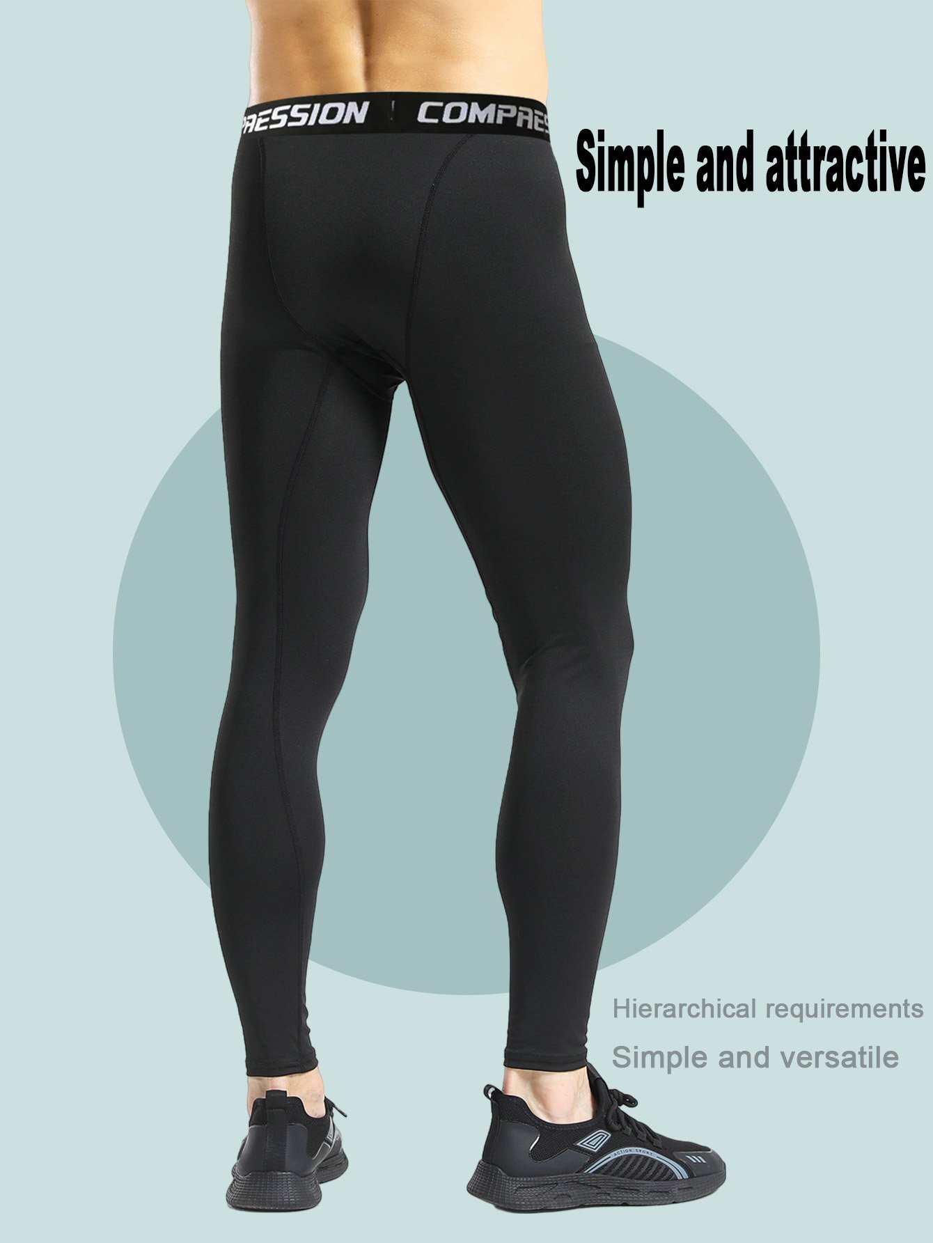 紧身长裤 - Image 7