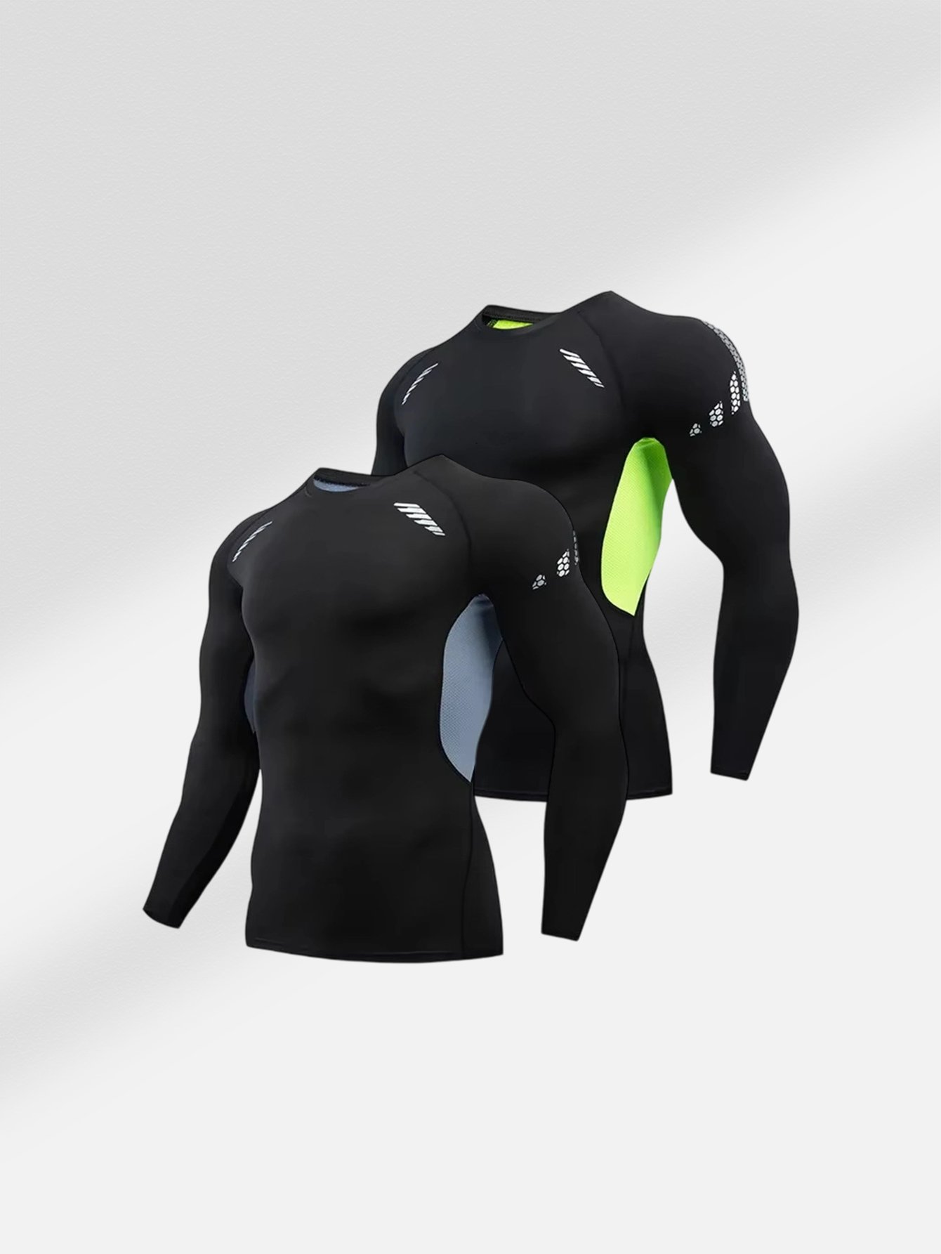 1609-CX Long-sleeved sportswear men's long-sleeved T-shirt fitness clothes quick-drying clothes wholesale