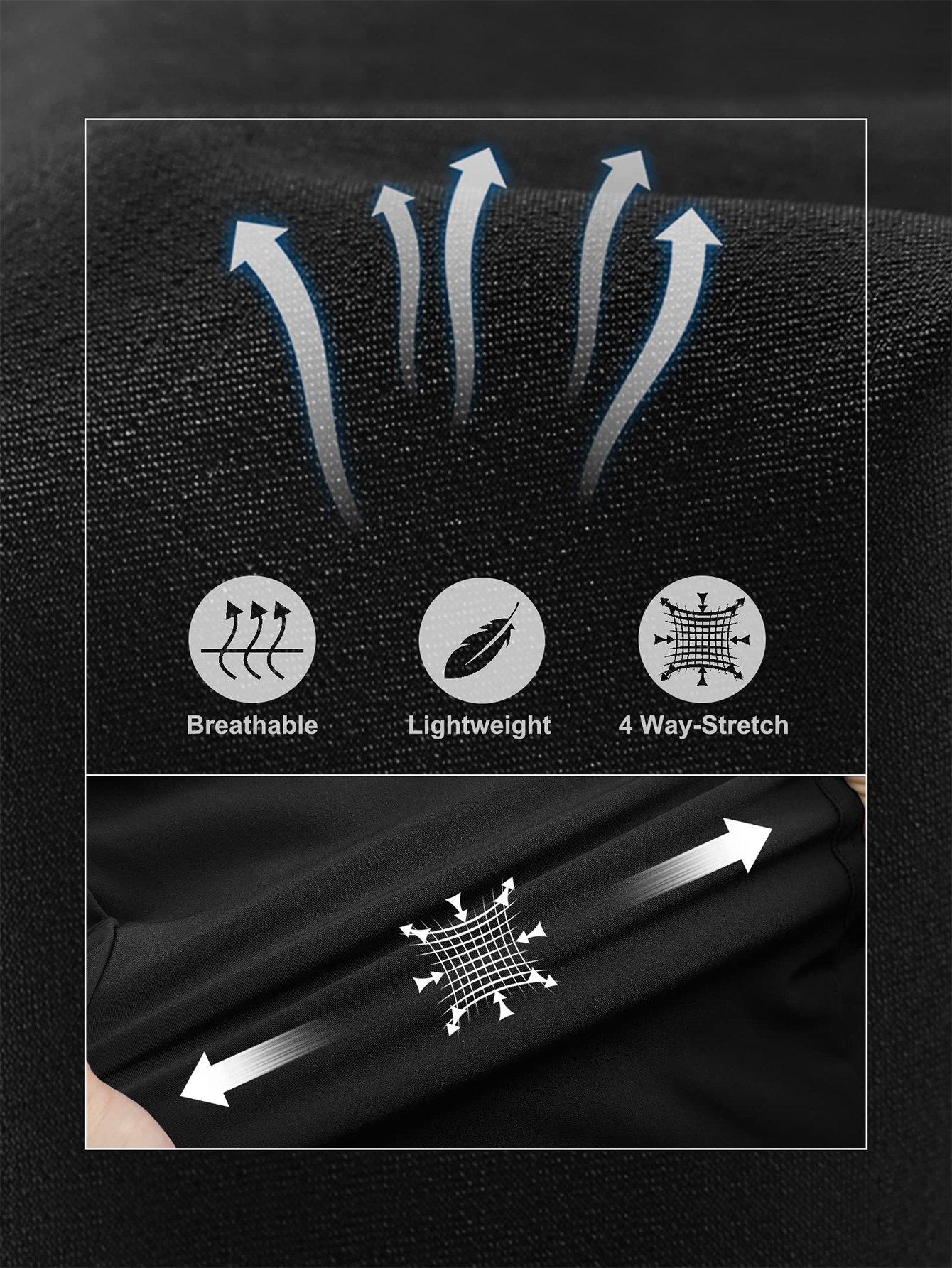 CKTC60002 Silk Screen Long Sleeve Men's Compression Tights Shirt Top Shorts Suit Fitness Exercise Running Sportswear Suit Men's Suit - Image 5