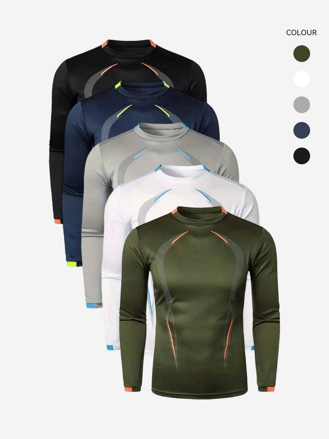 TC50045 Mens Sportswear Long Sleeve High Quality Fitness Joggers Mens Training Gym Sportswear Wholesale